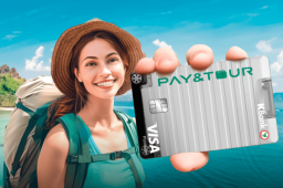 New Tourist Bank Card in Thailand: PAY & TOUR by Kasikornbank